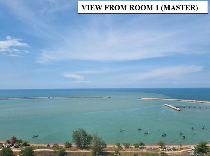 קואלה טרנגאנו Seaside Haven Homestay Seaview Unit With Pool Opposite Ktcc & Mayang Mall - Pangsapuri Ladang Tanjung מראה חיצוני תמונה